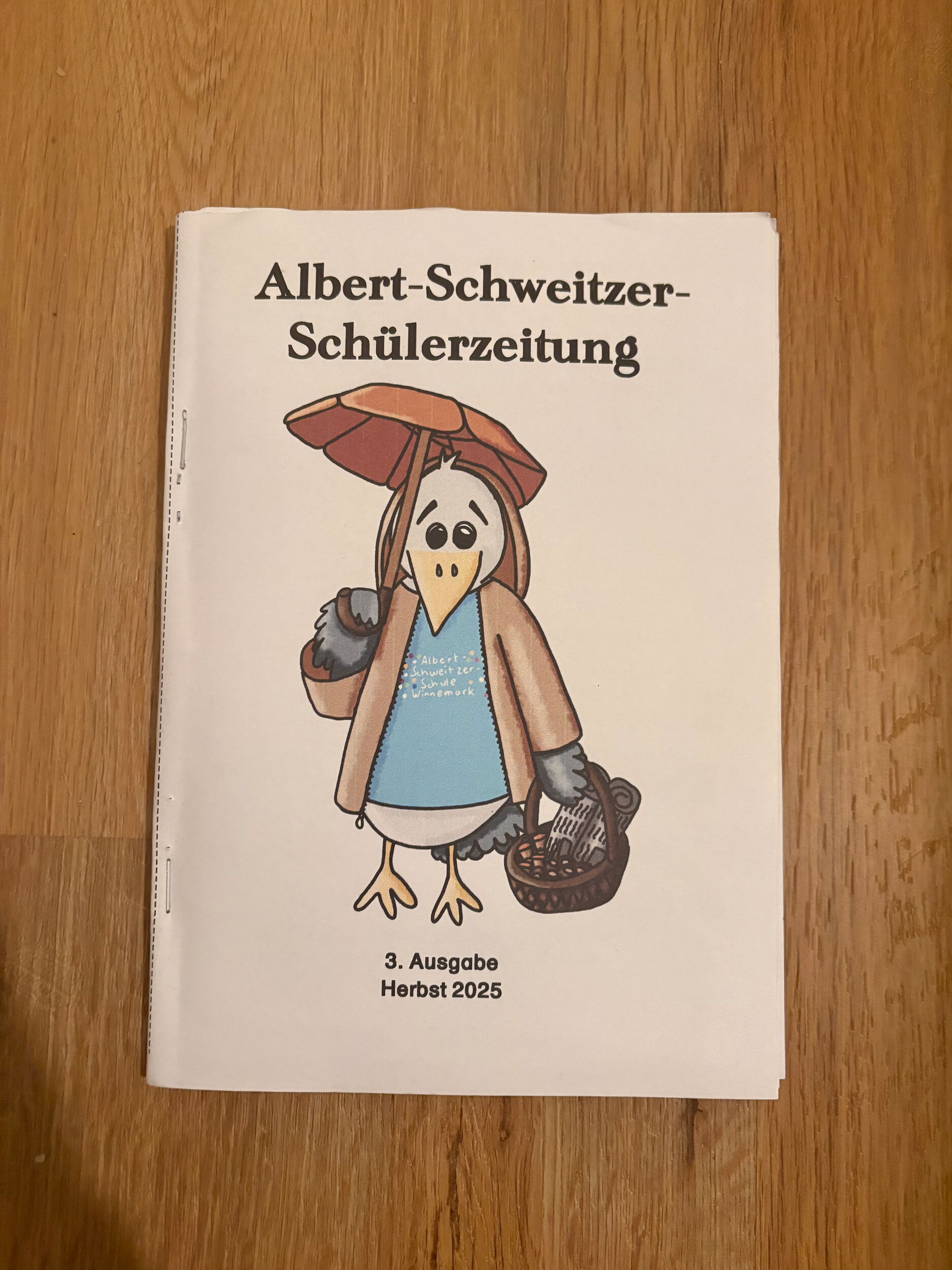 Titelblatt der 3. Ausgabe der Schülerzeitung