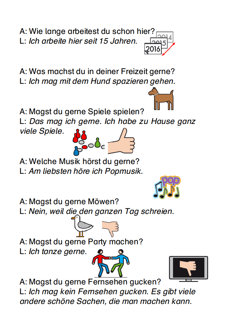 Interview aus der Schülerzeitung von Frau Labudda